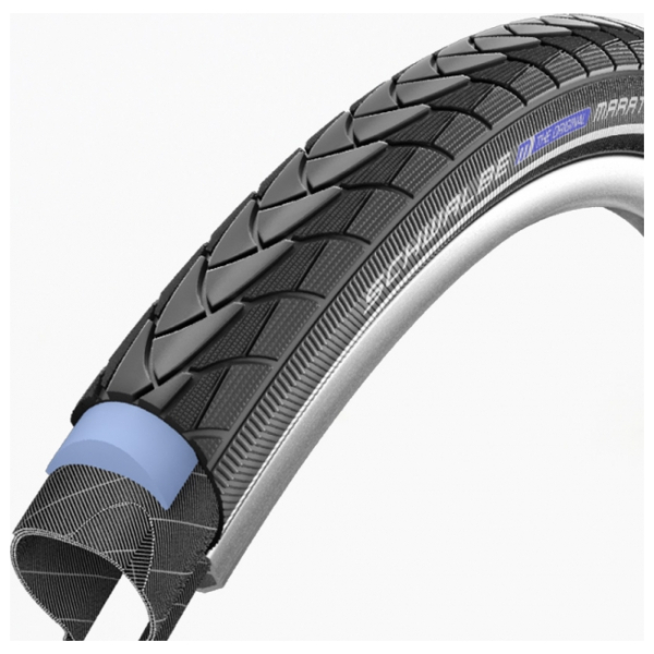 Schwalbe Buitenband 26x1.75 Marathon Plus SmartGuard Refl. Zwart - Afbeelding 5