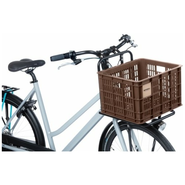 Basil Fietskrat Maat M 29.5L - Bruin Brown - Afbeelding 3