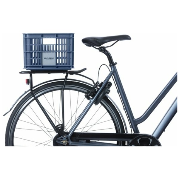 Basil Fietskrat Maat S 17.5L - Steen Blauw Bluestone - Afbeelding 3