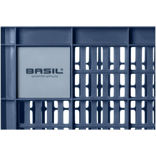 Basil Fietskrat Maat S 17.5L - Steen Blauw Bluestone