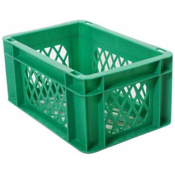 Merkloos Fietskrat Mini - 30 x 20 x 14.5cm - Groen