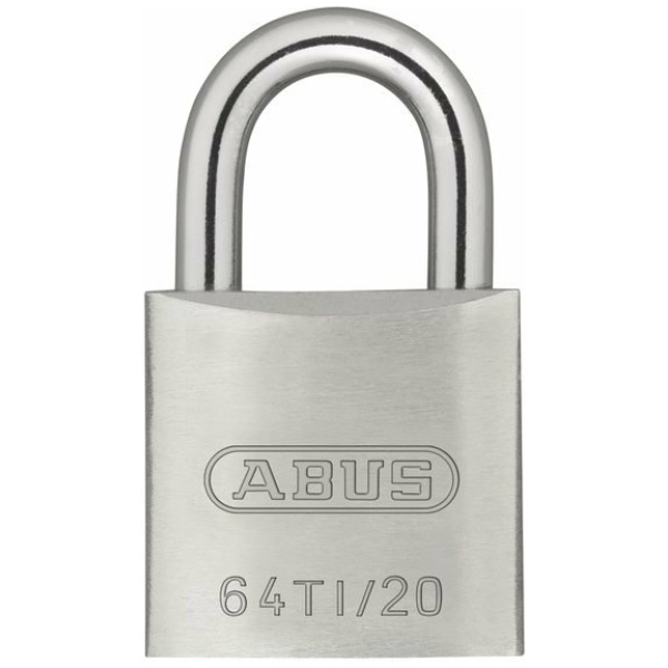 Abus SLOT HANG 64TI/20 20MM TITALIUM KRT Zilver