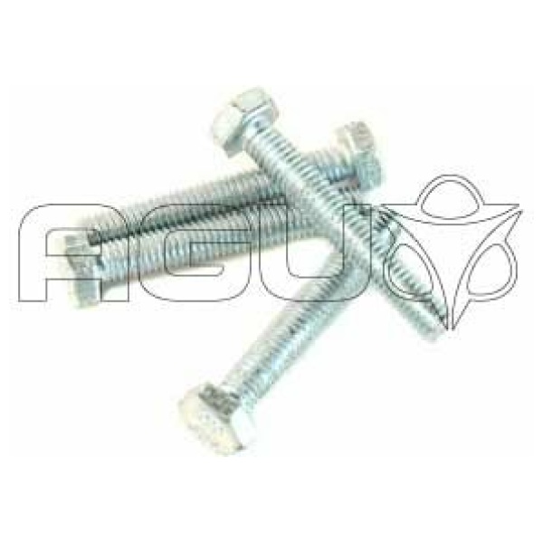 Bofix Bout zeskante kop M6x40 (217640) Zilver