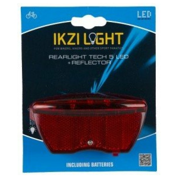 Ikzi reflector/ achterlicht 5 led 80mm - Afbeelding 2