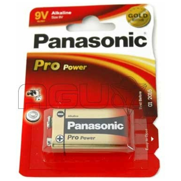 Panasonic BATT PANA PROPOWER 6LR61 BLOK 9V PREMIUM ALKALINE