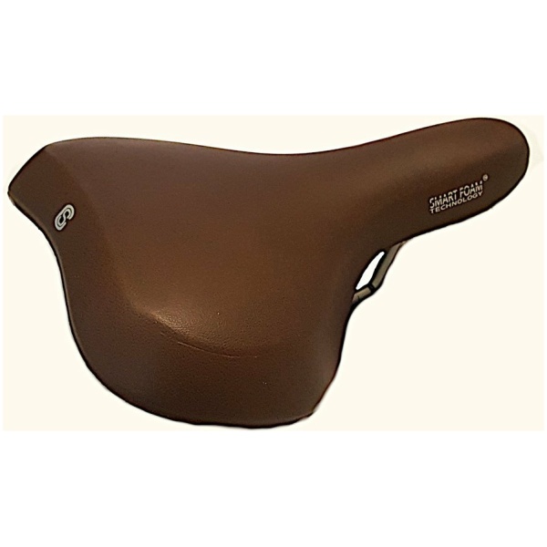 Selle Comfort Zadel (fiets) - Zadel Pure 25 X 22 Cm Unisex Gel/staal Bruin