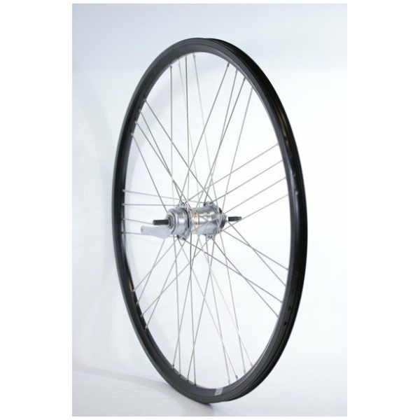 Gazelle UNION ACHTERWIEL 28" FG MATRIXX BLACK RVS SPAAK