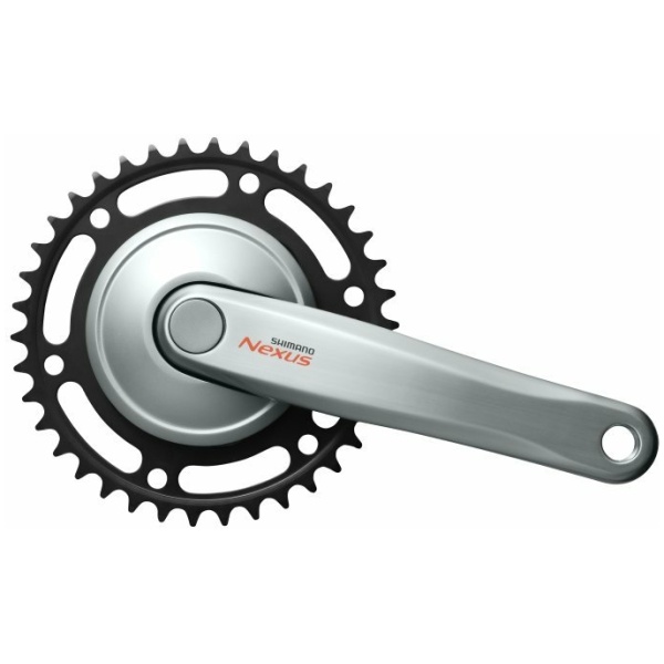 Shimano Crankstel Nexus 38T - Zilver