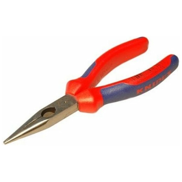 Knipex 25 02 160 Elektronica en fijnmechanica Platte rondbektang Recht 160 mm