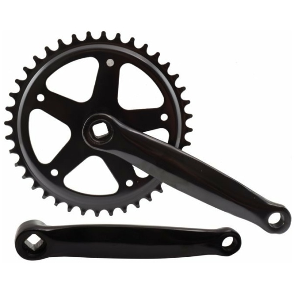 Cycletech Crankstel Spieloos 40 Tands Crank Lengte 170mm Black - Afbeelding 2