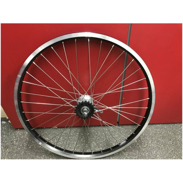 Azor / Bakfiets Achterwiel 26-1.75 (47-559)Velg Aluminium/RVS Remnaaf Nexus 3V zwart - Afbeelding 2