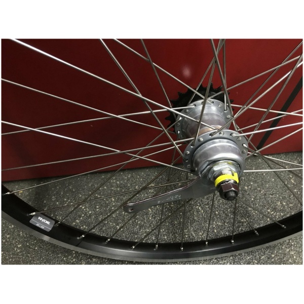 Azor / Bakfiets Achterwiel 26-1.75 (47-559)Velg Aluminium/RVS Remnaaf Nexus 3V zwart