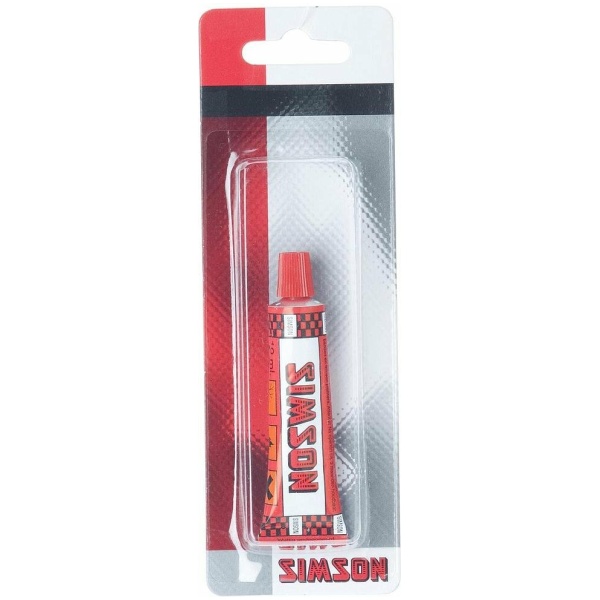 Simson Solutie Klein 10 ml 020541 op kaart Rood|Zwart