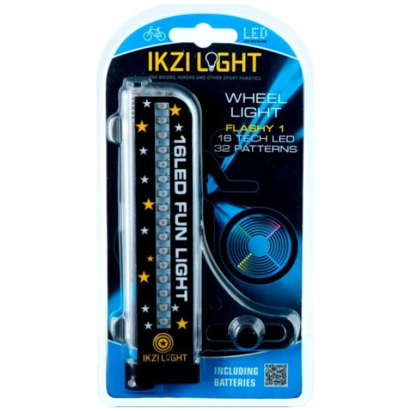 Ikzi verlichting accessoire spaakverlichting 16 LED ZILVER - Afbeelding 2