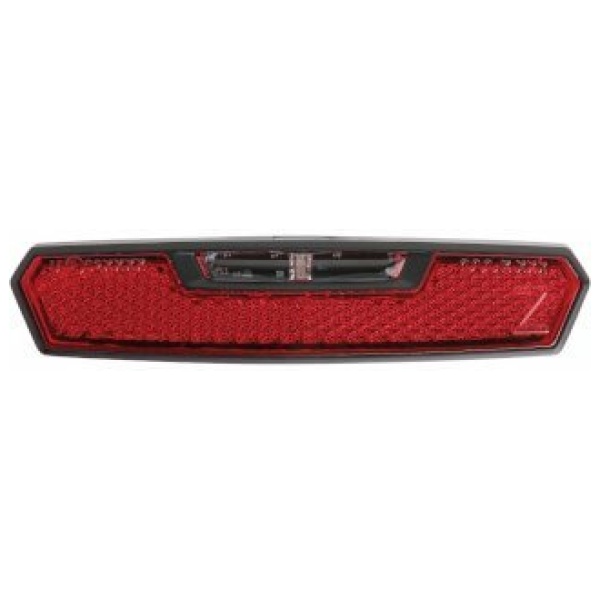 Axa Juno Achterlicht LED Batterijen 80mm - Rood Zwart - Afbeelding 2