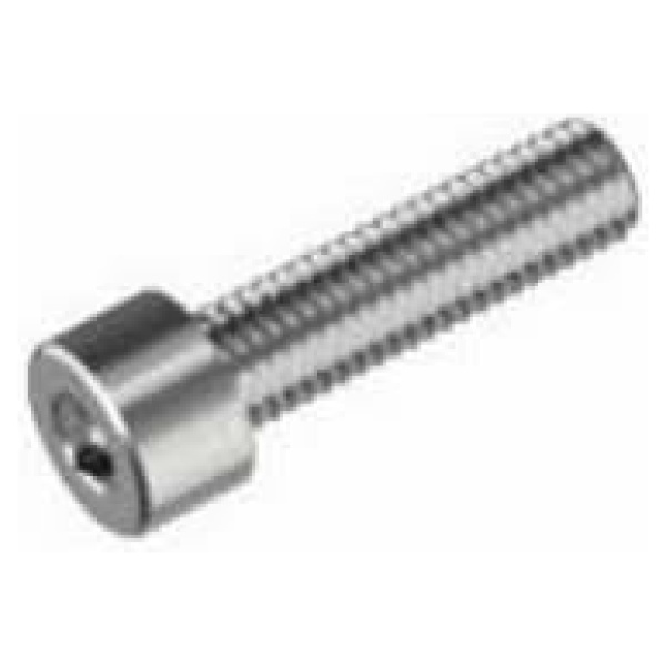 Bofix Inbusbout M4 x 12mm RVS - PER STUK Zilver