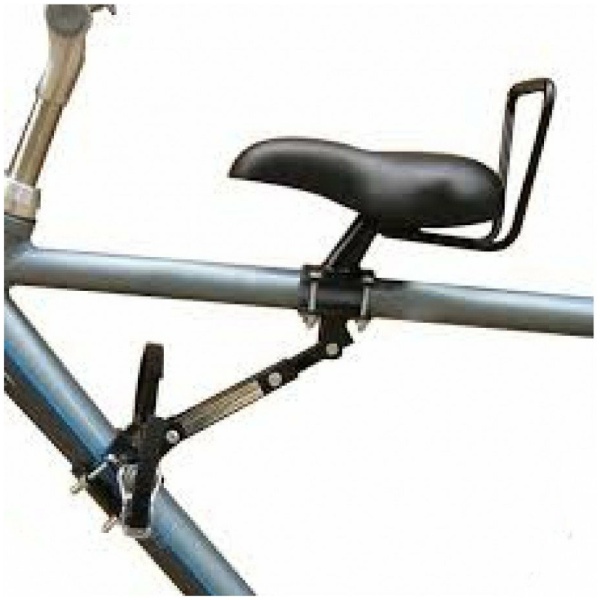 Merkloos zadel op buis H fiets os model 5 Black - Afbeelding 2