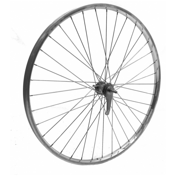 Shimano Achterwiel 28 inch. (37-622) Chrome velg remnaaf