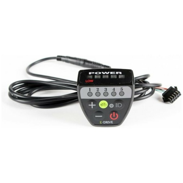 Fietsunie E-DRIVE Voorwielmotor Ombouwset LED display bagagedrager accu 36V 13Ah. - Afbeelding 6