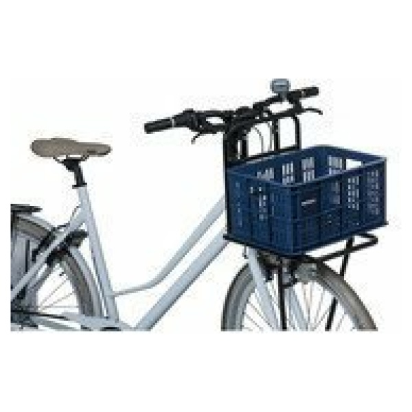 Basil Fietskrat 25L Kunststof MIK - Donkerblauw Bluestone