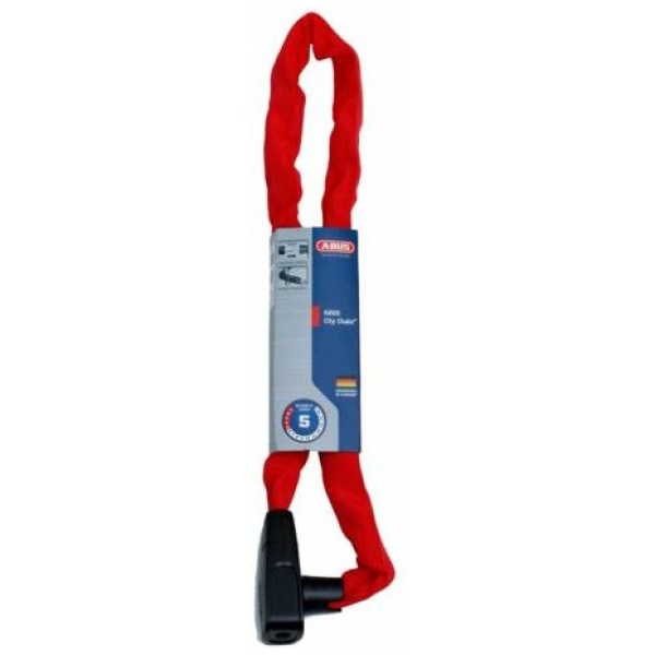 Abus CityChain Kettingslot Ø6mm 85cm - Rood