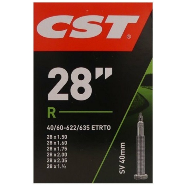 Cst Binnenband 28 X 1.50/2.35 (40/60-622/635) Fv 40 Mm Zwart