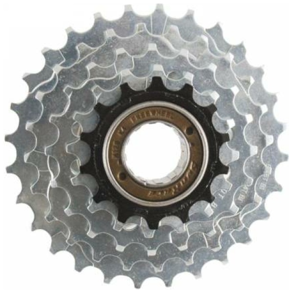 Sunrace 5-speed Freewheel 14-28T Chroom