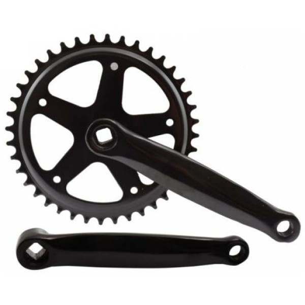 Cycletech Crankstel Spieloos 40 Tands Crank Lengte 170mm Black