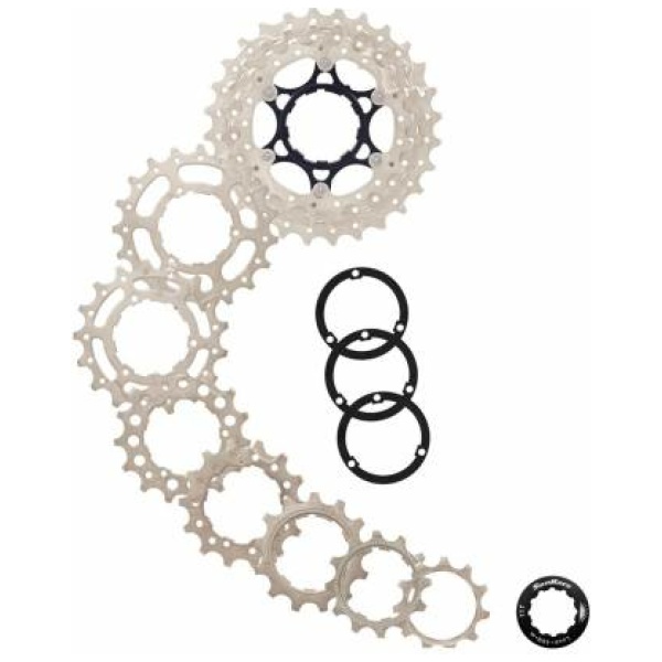 Sunrace RS0 Cassette 10V 11-32 Tands Staal/Alu - Zilver - Afbeelding 2