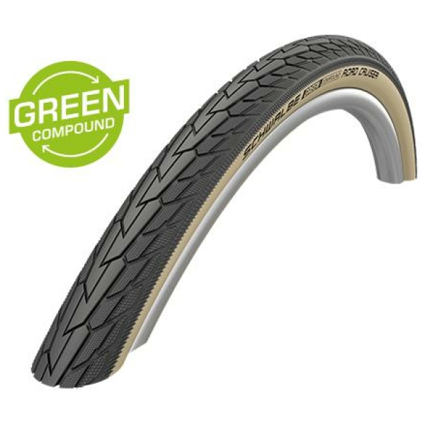 Schwalbe Road Cruiser Band 27 x 1 1/4"(28/32-630) - Zwart/Bruin