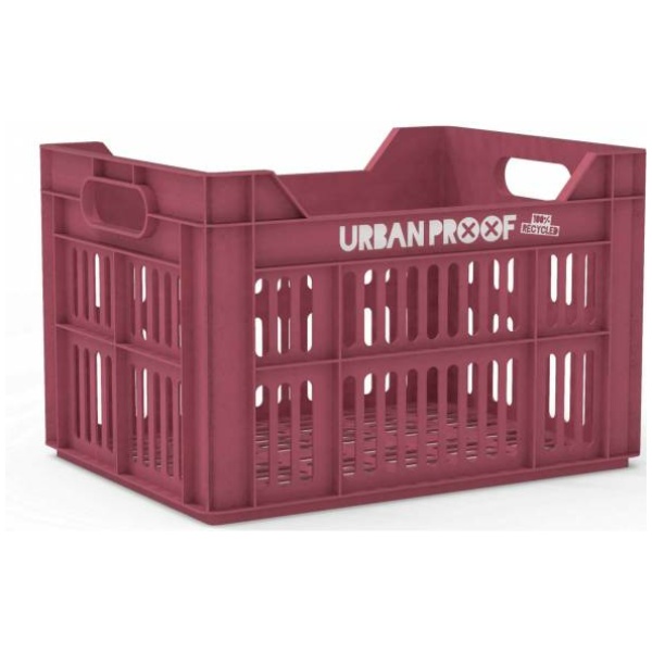 Urban Proof UrbanProof fietskrat 30L gerecycled Warm roze Oud Roze - Afbeelding 2