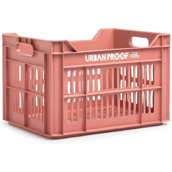 Urban Proof UrbanProof fietskrat 30L gerecycled Warm roze Oud Roze