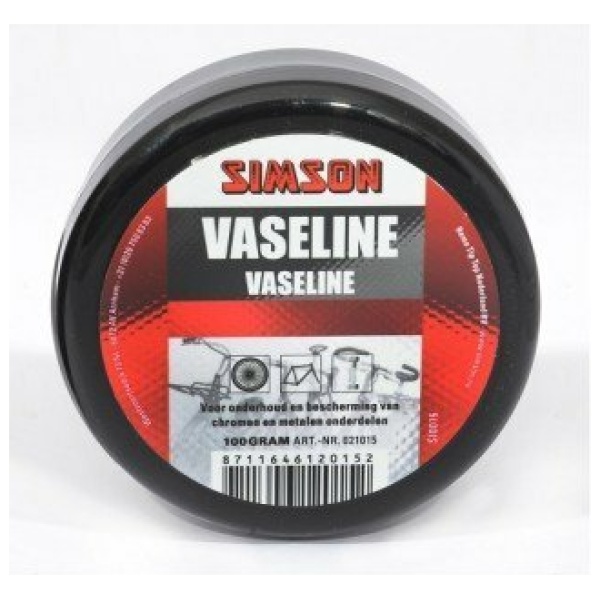 Simson vaseline 100gr Zwart