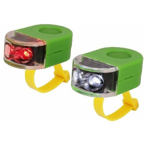 Ledlamp FIETSLAMP SET GROEN MEENEEM PRIJS GEEN RETOUR. - Afbeelding 2