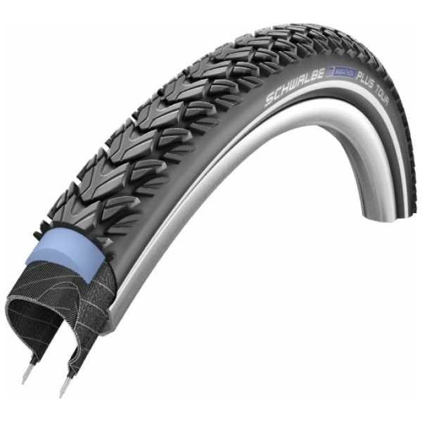 Schwalbe Fietsband 28 x 1.60 (42-622) Marathon Plus T Reflectie Zwart - Afbeelding 2