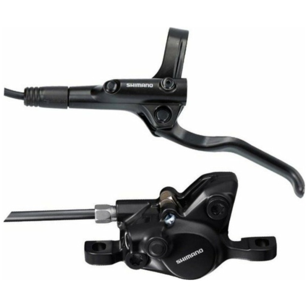 Shimano Altus MT201 Schijfremset Voor Links - ZWART