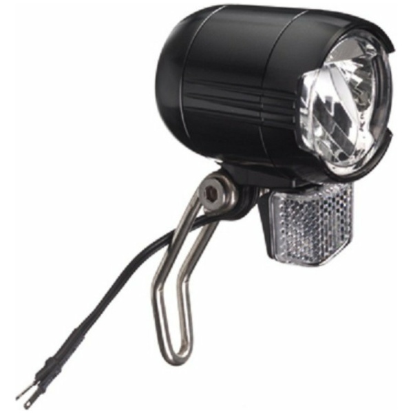 Falkx Koplamp Led E-bike 6v-48v Lux Aluminium Zwart