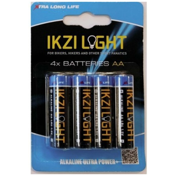 Ikzi Batterij Energy LR06 Alkaline AA 1.5V (4) Blauw