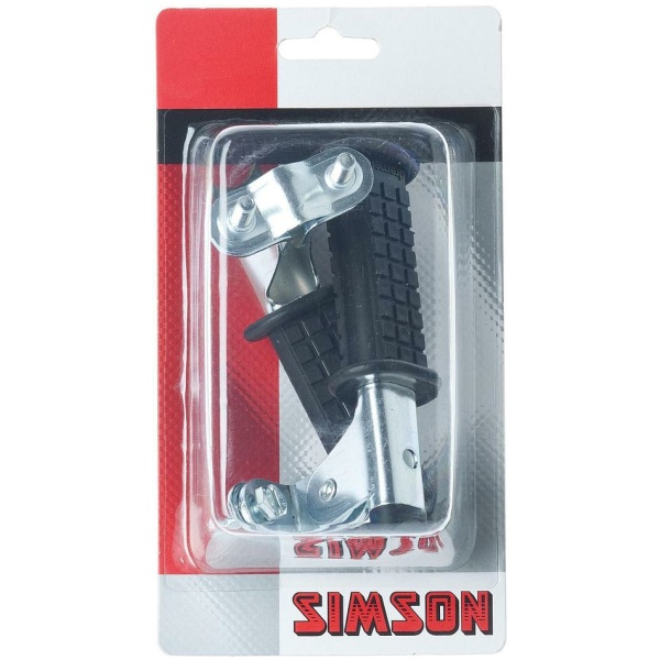 Simson VOETRUST 020918 Zilver|Zwart - Afbeelding 3