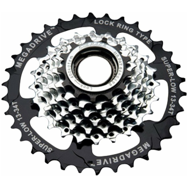 Sunrace Freewheel 7-speed 13-34 Zilver|Zwart - Afbeelding 3