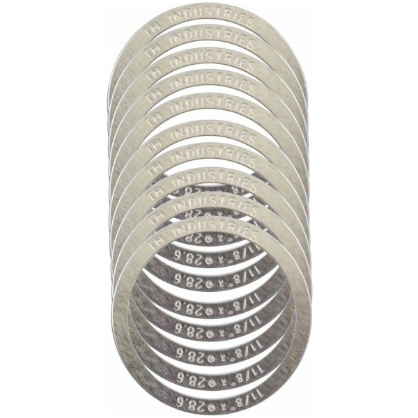 Elvedes Micro Balhoofd Spacers 1 1/8" 0.25mm - PER STUK Zilver