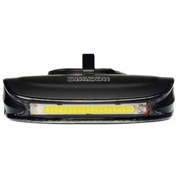 Simson Line USB 20 LED koplamp wit 8 LUX 022007 Zwart