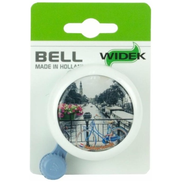 Widek Fietsbel Gracht Brug - Wit