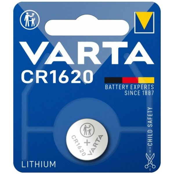 Varta Batterijen CR1620 lith 3V Zilver