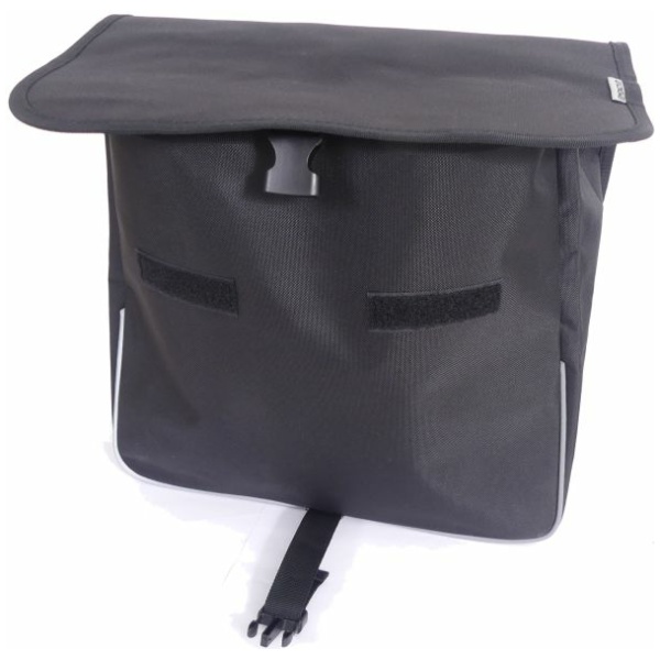 Edge Basic Shopper Dubbele Fietstas - 26 Liter - Zwart - Afbeelding 2