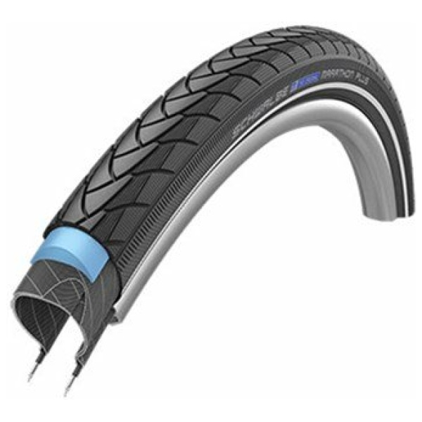 Schwalbe Marathon Plus Buitenband 28 x 1 1/8" 28-622 Reflectie Zwart