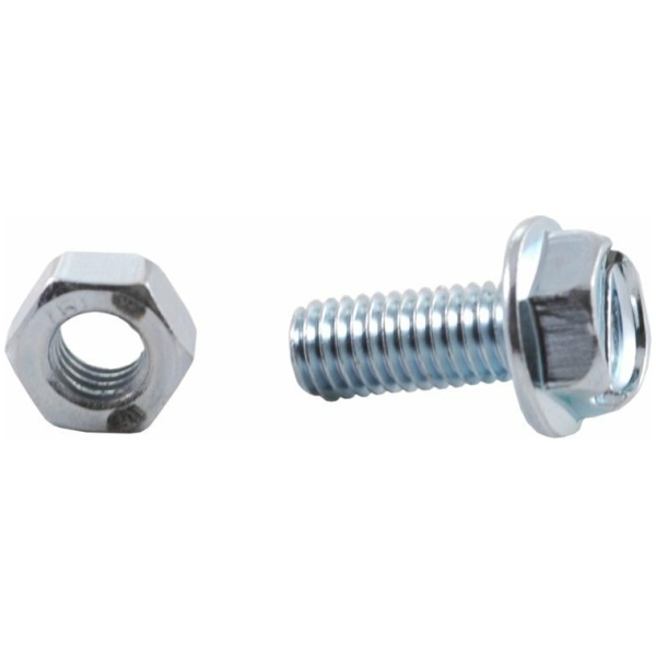 Bofix Spatbordbout kort M5X12 Per stuk Zilver