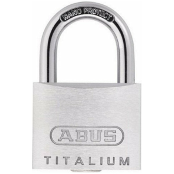 Abus Hangslot Titalium 64TI/60 - 60x90x19mm Zilver