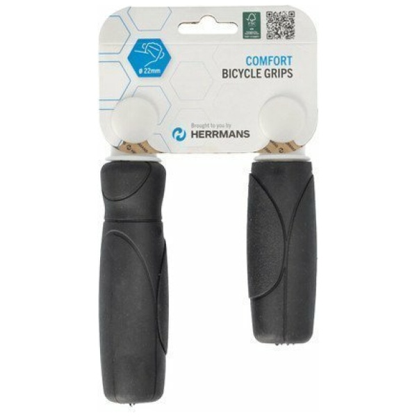 Herrmans Griffe Cut 93 90/120mm schwarz Zwart