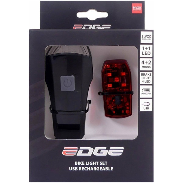 Edge Verlichtingsset Razor 60 Lux - USB - StVZO gokeurd (incl. remlichtfunctie) - Afbeelding 5